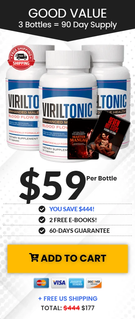 VirilTonic™ 3 bottles pricing